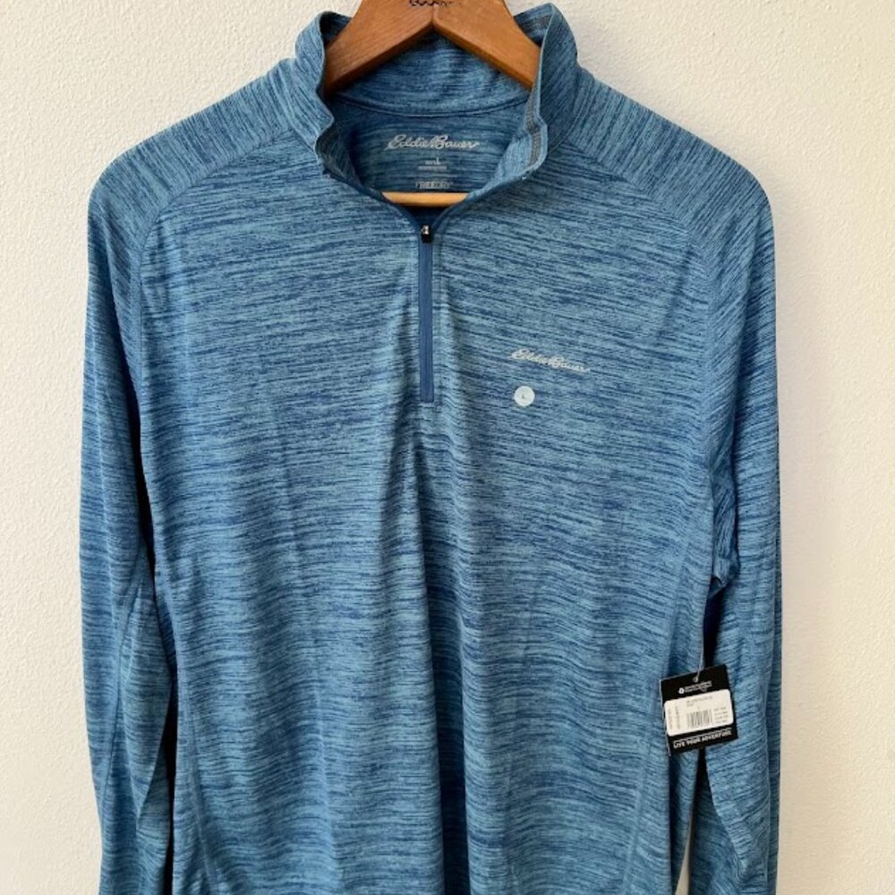 Eddie Bauer Resolution Long-Sleeve 1/4-Zip - Size L